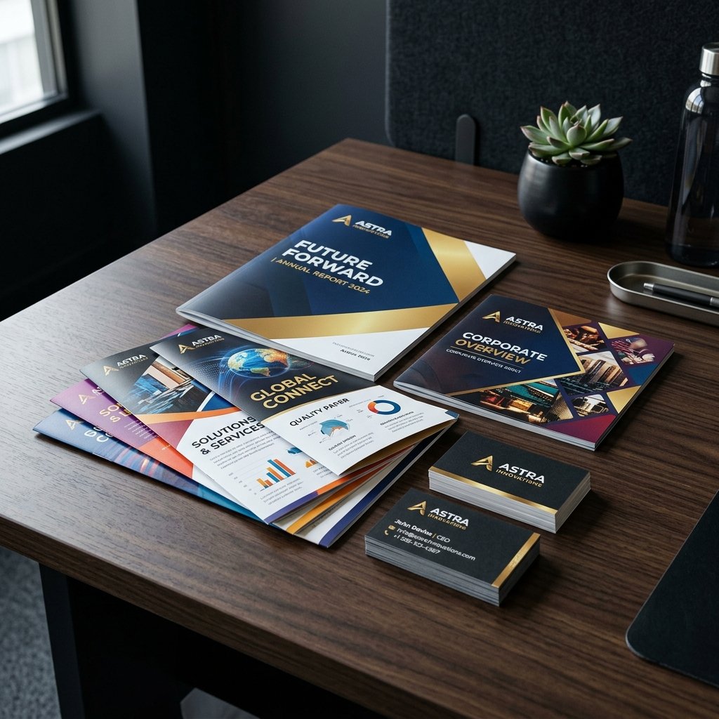 Online-Drucksachen wie Flyer, Visitenkarten und Broschüren bei Evodruck.shop